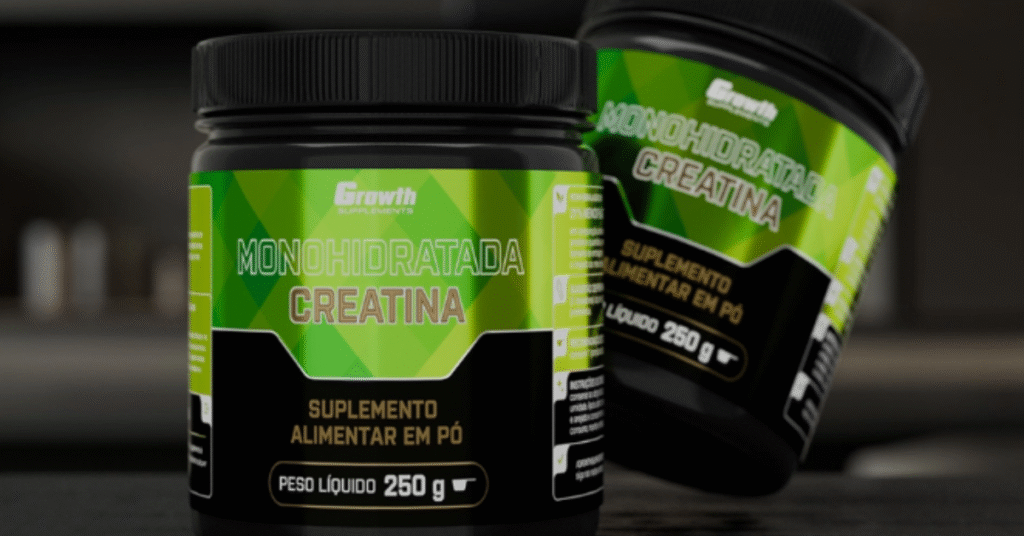 Creatina Growth 300g – potência e explosão muscular para atletas