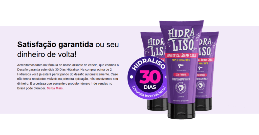 Aplicação do Hidraliso alisante capilar resultado imediato